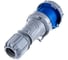Кабельная розетка PCE 63А 230V 1P+N+E IP67 233-6 3