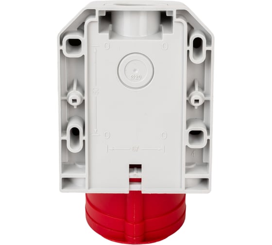 Настенная розетка PCE 16А 380V 3P+N+E IP44 115-6