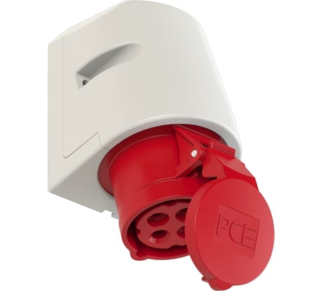 Настенная розетка PCE 16А 400V 3P+E IP44 114-6