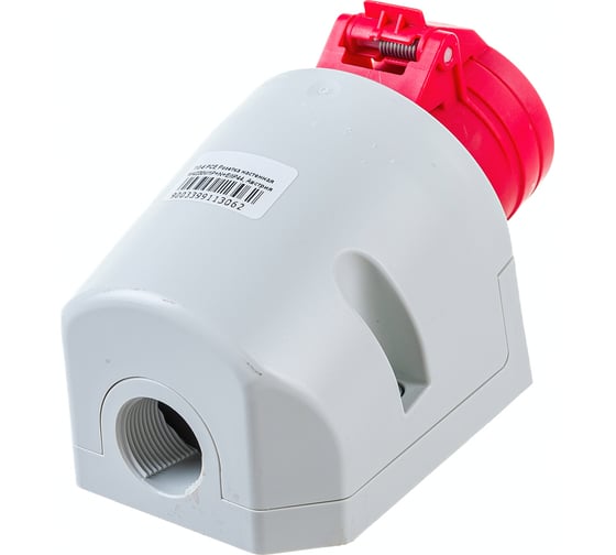 Настенная розетка PCE 16А 400V 3P+E IP44 114-6