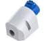 Настенная розетка PCE 16А 220V 1P+N+E IP44 113-6 3