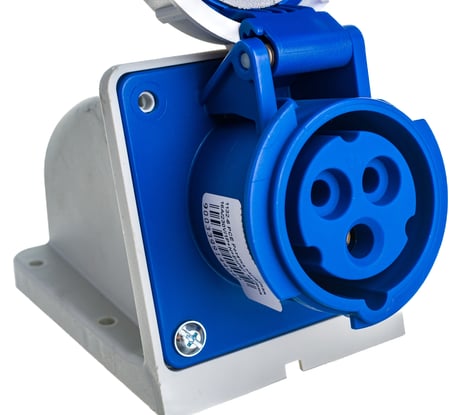 Настенная розетка PCE 16А 230V 1P+N+E IP67 1132-6