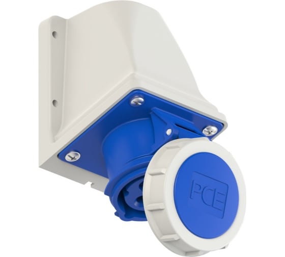 Настенная розетка PCE 16А 230V 1P+N+E IP67 1132-6