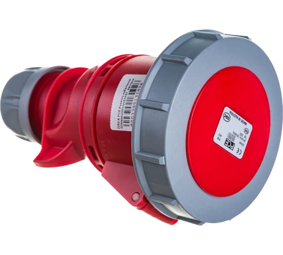 Кабельная розетка PCE 32А 400V 3P+N+E IP67 2252-6