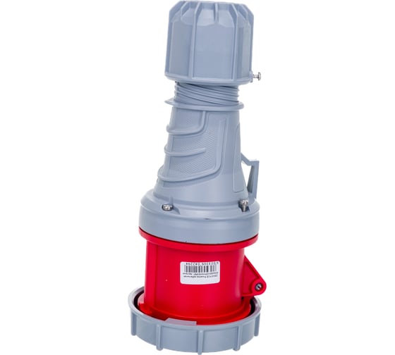 Кабельная розетка PCE 63А 400V 3P+N+E IP67 235-6