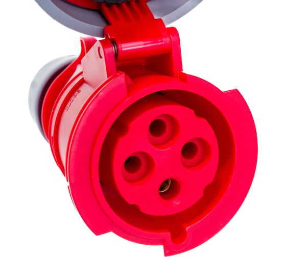 Кабельна розетка PCE 32А 400V 3P+E IP67 2242-6