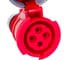Кабельна розетка PCE 32А 400V 3P+E IP67 2242-6 4