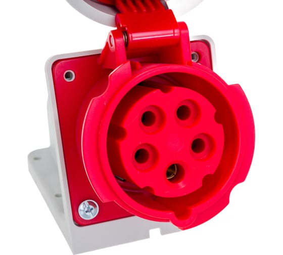 Настенная розетка PCE 16А 400V 3P+N+E IP67 1152-6