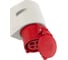 Настенная розетка PCE 32А 380V 3P+E IP44 124-6 1