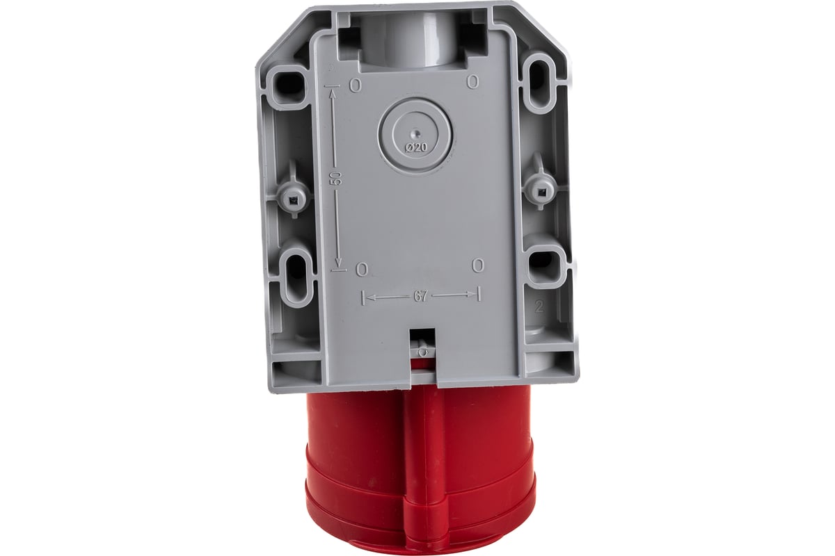 Настенная розетка PCE 32А 400V 3P+N+E IP44 125-6 - выгодная цена ...