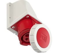 Настенная розетка PCE 32А 400V 3P+E IP67 1242-6