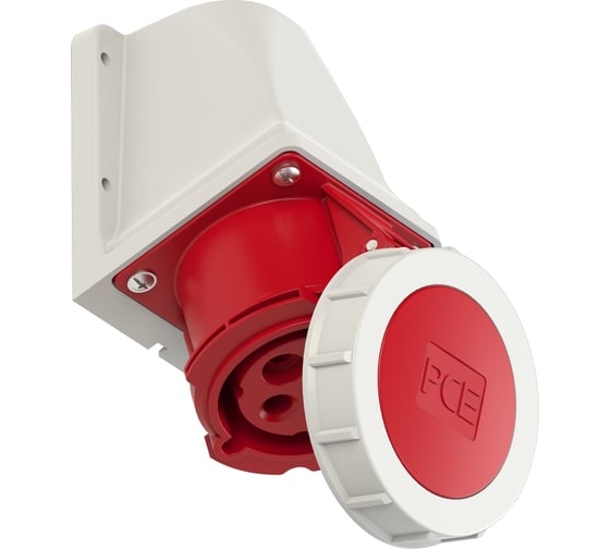 Настенная розетка PCE 32А 400V 3P+E IP67 1242-6 1