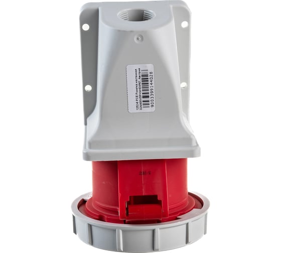 Настенная розетка PCE 32А 400V 3P+N+E IP67 1252-6