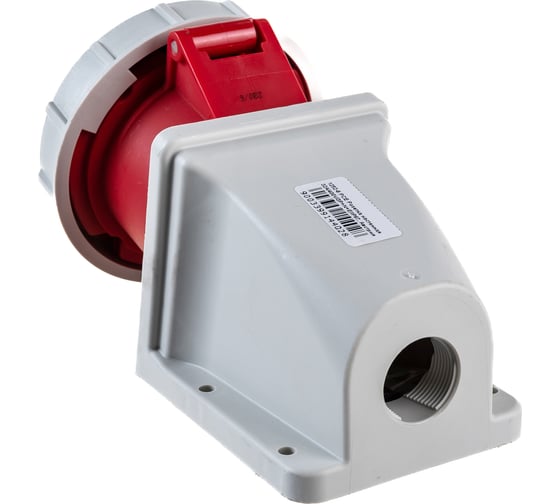 Настенная розетка PCE 32А 400V 3P+N+E IP67 1252-6