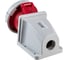 Настенная розетка PCE 32А 400V 3P+N+E IP67 1252-6 4