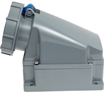 Настенная розетка PCE 63А 220V 1P+N+E IP67 133-6