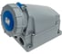 Настенная розетка PCE 63А 220V 1P+N+E IP67 133-6 2