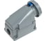 Настенная розетка PCE 63А 220V 1P+N+E IP67 133-6 3