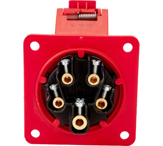 Встраиваемая розетка PCE 16А 400V 3P+N+E IP44 315-6