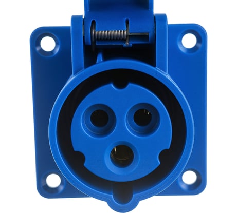 Встраиваемая розетка PCE 16А 230V 1P+N+E IP44 313-6