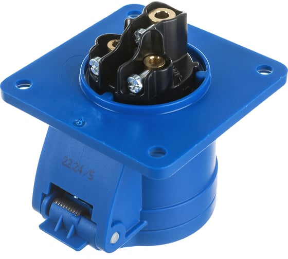 Встраиваемая розетка PCE 16А 230V 1P+N+E IP44 313-6