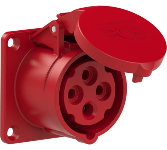 Розетка встраиваемая PCE 16А 380V 3P+E IP44 314-6 1