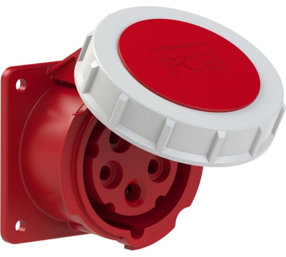 Встраиваемая розетка PCE 16А 400V 3P+N+E IP67 3152-6