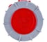 Встраиваемая розетка PCE 63А 400V 3P+N+E IP67 335-6 6