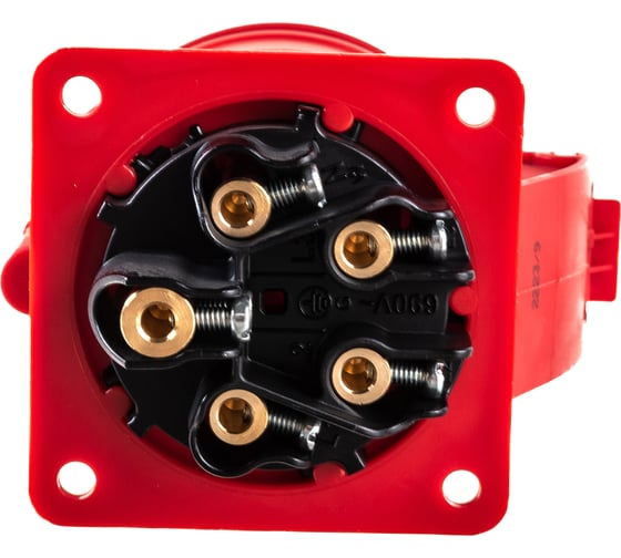 Встраиваемая розетка PCE 32А 400V 3P+N+E IP44 325-6
