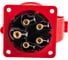 Встраиваемая розетка PCE 32А 400V 3P+N+E IP44 325-6 4