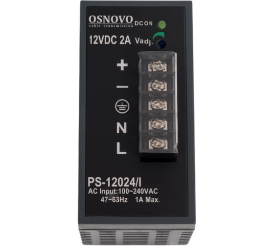 Промышленный блок питания OSNOVO PS-12024/I sct0797