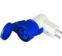 Адаптер PCE Schuko 16А 2P+E – CEE 16A 1P+N+E IP20 9434100