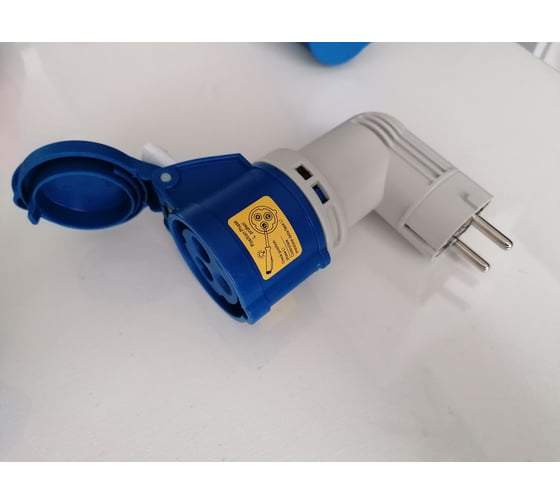 Адаптер PCE Schuko 16А 2P+E – CEE 16A 1P+N+E IP20 9434100