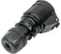 Кабельная розетка PCE 16А 230V 1P+N+E IP44 черная 213-6x 4