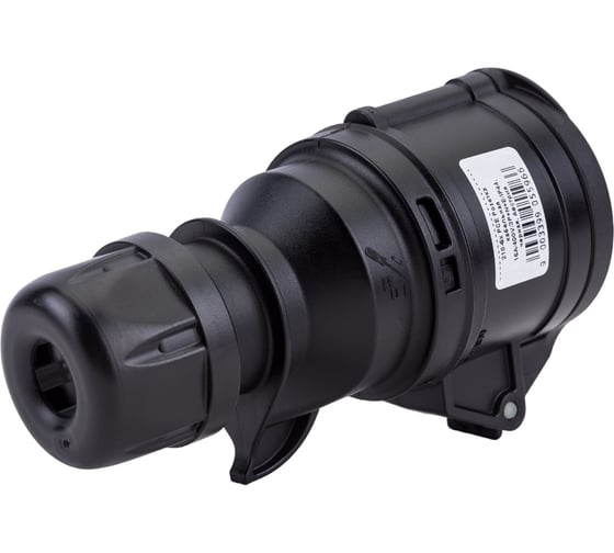 Кабельная розетка PCE 16А 380V 3P+N+E IP44 черная 215-6x