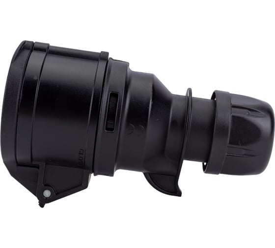 Кабельная розетка PCE 16А 380V 3P+N+E IP44 черная 215-6x