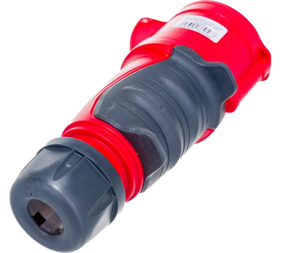 Кабельная розетка PCE 32А 400V 3P+N+E IP44 GRIP 2253-6