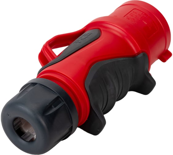 Кабельная вилка PCE 32А 380V 3P+N+E IP44 GRIP 0253-6