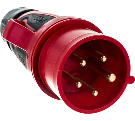 Кабельная вилка PCE 16А 380V 3P+N+E IP44 GRIP 0153-6