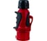 Кабельная вилка PCE 16А 380V 3P+N+E IP44 GRIP 0153-6 3