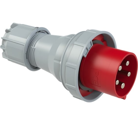 Кабельная вилка PCE 125А 380V3P+N+E IP67 045-6 1