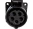 Встраиваемая розетка PCE 16А 400V 3P+N+E IP44 черная 315-6x 6
