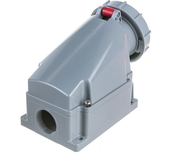 Настенная розетка PCE 63А 380V 3P+N+E IP67 135-6