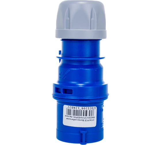 Кабельная вилка PCE 16А 230V 1P+N+E IP44 013-6