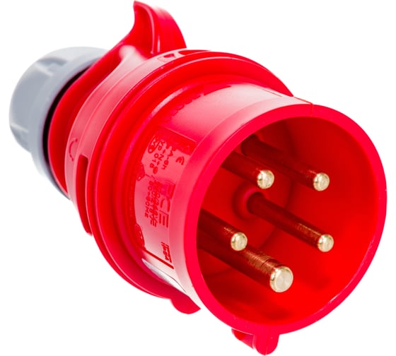 Кабельная вилка PCE, 16А 380V 3P+N+E IP44 015-6