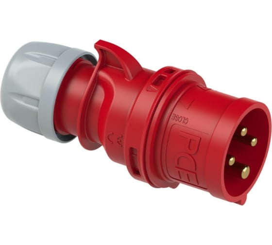 Кабельная вилка PCE 16А 380V 3P+E IP44 014-6 1