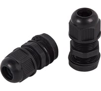 Кабельный ввод REXANT mg-25 (18-13 мм) черный 24 шт 07-8125-1