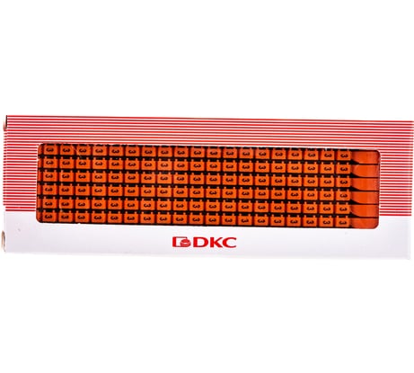 Маркер для кабеля сечением 1,5-2,5 мм DKC символ 3 200шт MKF3S2