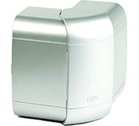 Внешний угол DKC 90x50 мм, изменяемый, цвет серый металлик 09552G
