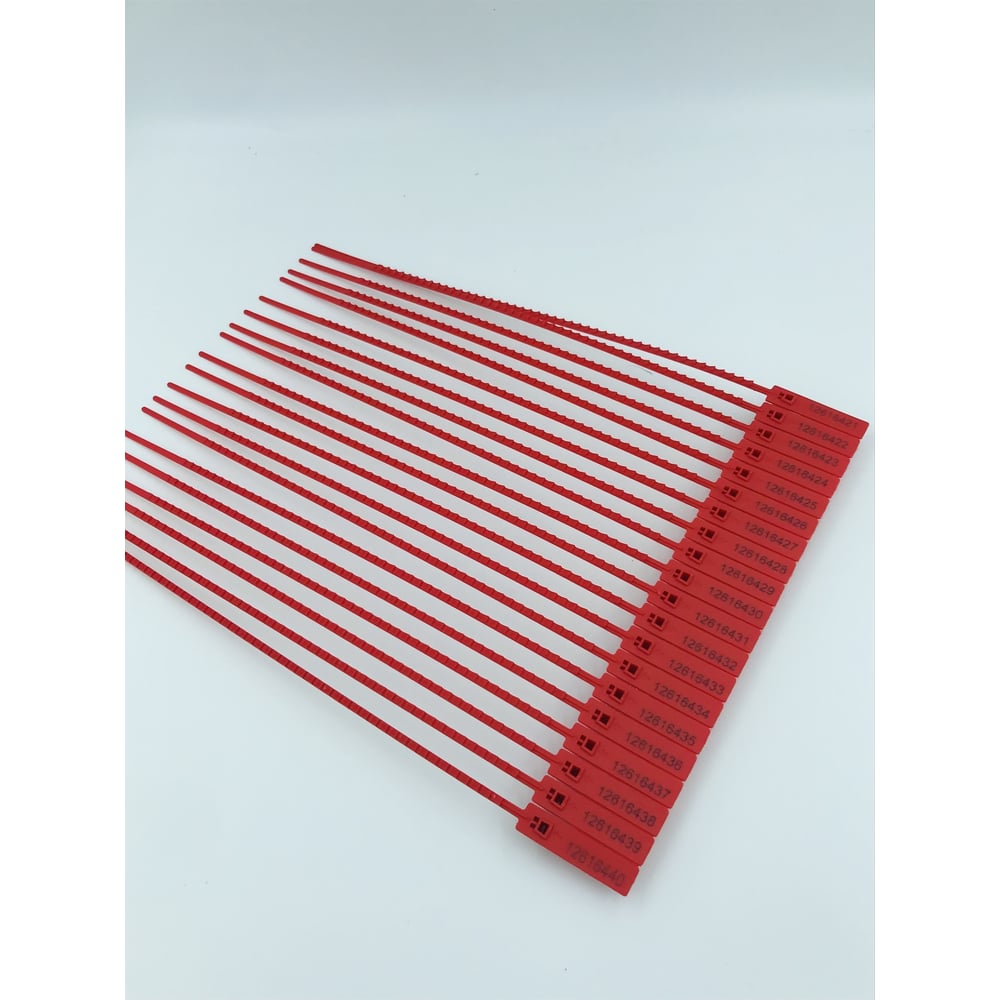 Пластиковая номерная пломба Пломба.Ру d 3,4 мм., l 210 мм., цвет ...